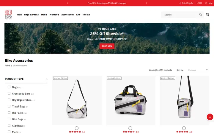 /collections/bike-accessories — Topo Designs Flagship Store
