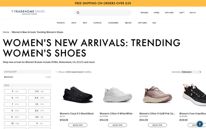 /collections/womens-new-arrivals — Tradehome Shoes