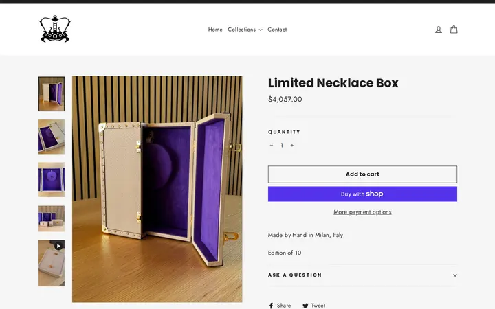 /collections/accessories/products/limited-necklace-box — The Crown Collection