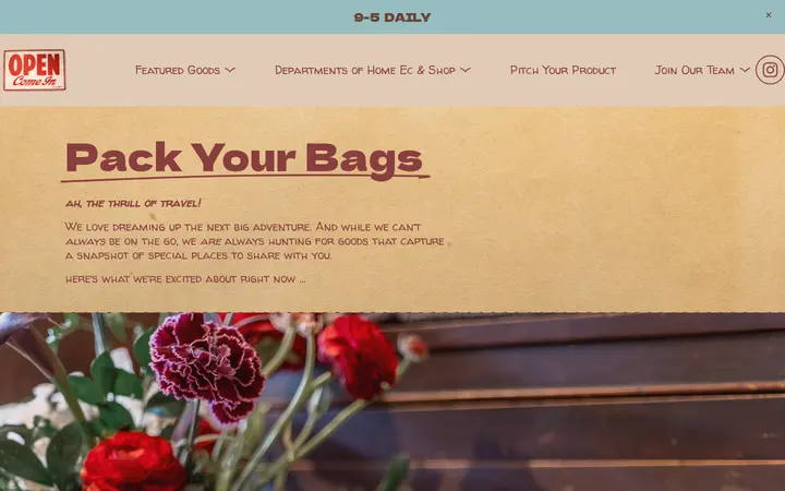 /pack-your-bags-caswell-massey — Trunk Show