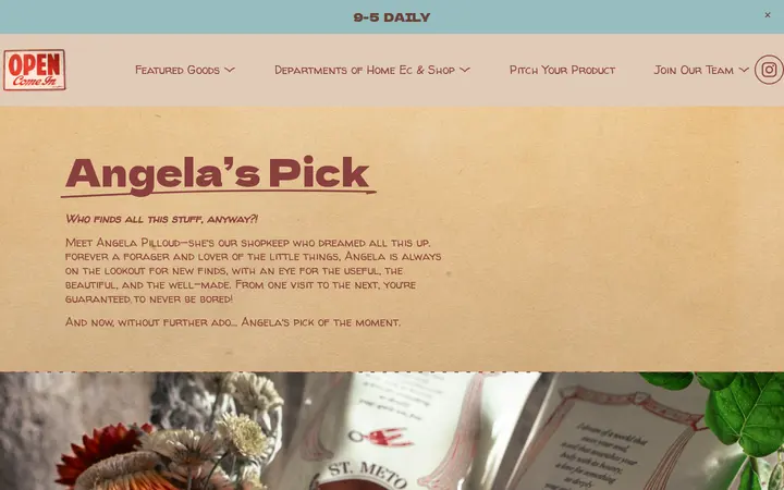 /angelas-pick — Trunk Show