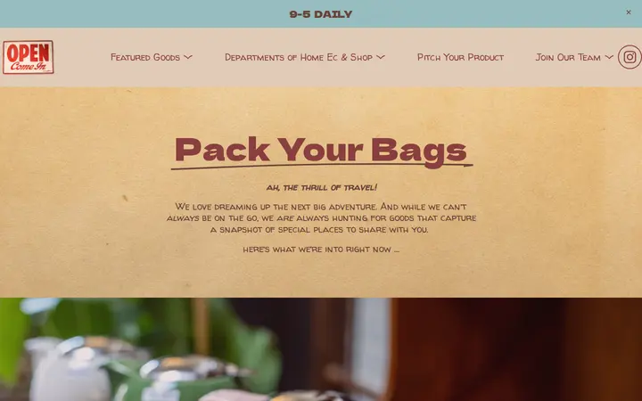 /pack-your-bags-zero-japan — Trunk Show