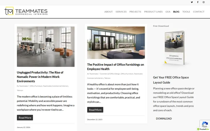 /blog — Teammates Commercial Interiors