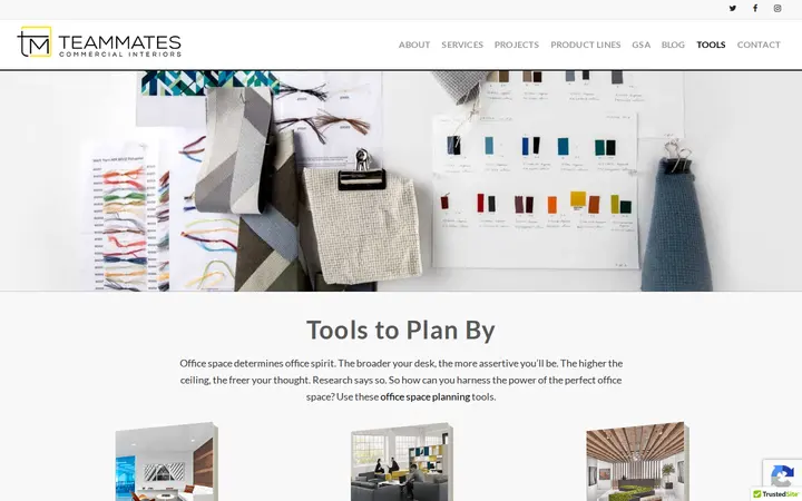 /tools — Teammates Commercial Interiors
