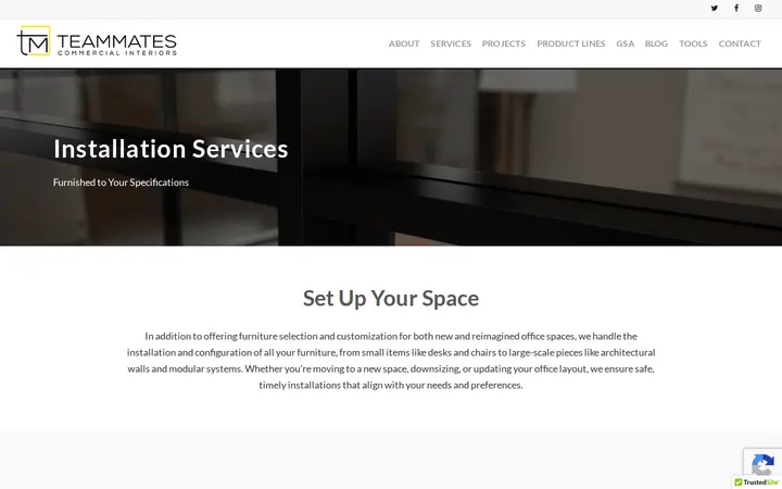 /services/office-furniture-installation-services — Teammates Commercial Interiors