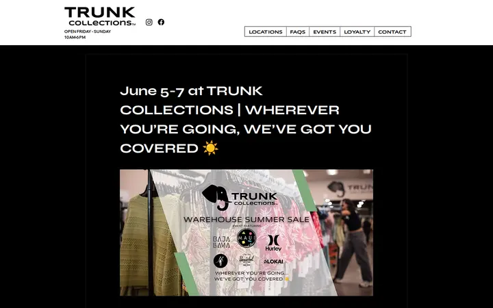 /eventsjune-5-7-at-trunk-collections-wherever-you-re-going-we-ve-got-you-covered — Trunk Collections