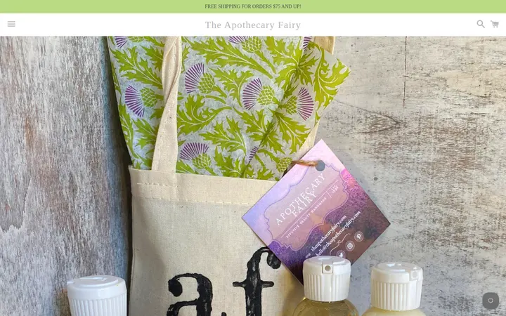 /collections/apothecary-fairy-gift-bags/products/apothecary-fairy-sampler-kit — Apothecary Fairy