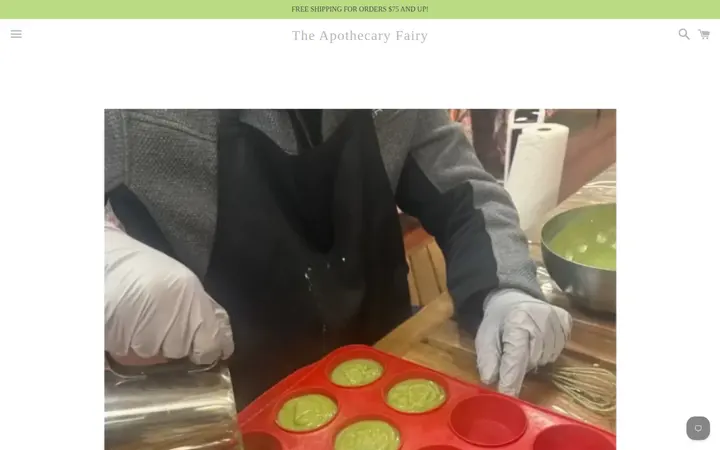 /collections/af-workshops-parties-events/products/soap-making-workshop — Apothecary Fairy