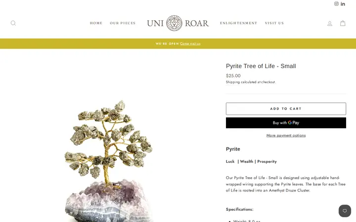 /collections/tree-of-life/products/pyrite-tree-of-life-small — Uni-Roar