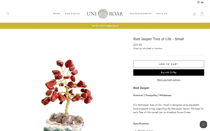 /collections/tree-of-life/products/red-jasper-tree-of-life-small — Uni-Roar