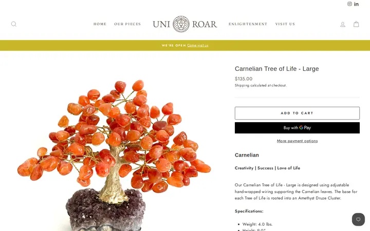 /collections/tree-of-life/products/carnelian-tree-of-life-large — Uni-Roar