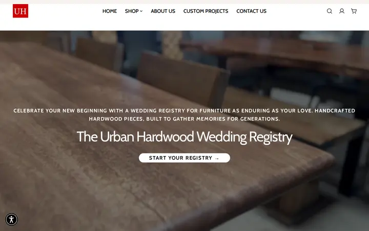 /pages/registry — Urban Hardwood Furniture