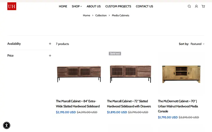 /collections/media-cabinets — Urban Hardwood Furniture