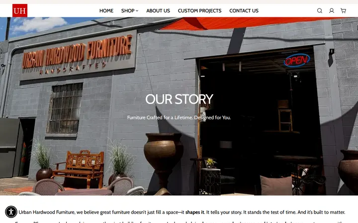 /pages/our-story — Urban Hardwood Furniture