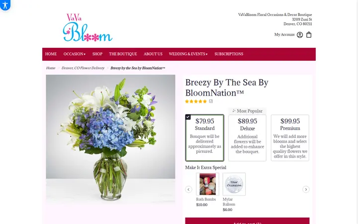 /denver-vavabloom-floral-occasions-decor-boutique/breezy-by-the-sea-by-bloomnation.html — VaVaBloom Floral Occasions & Decor Boutique