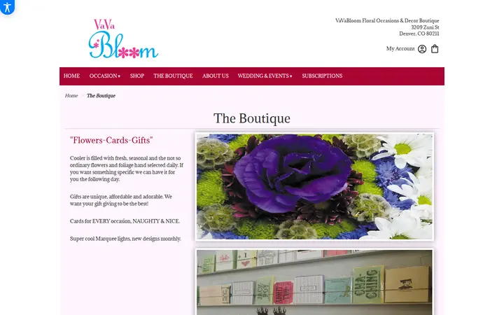 /boutique — VaVaBloom Floral Occasions & Decor Boutique