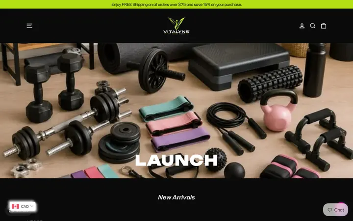 /collections/launch — Vitalyns