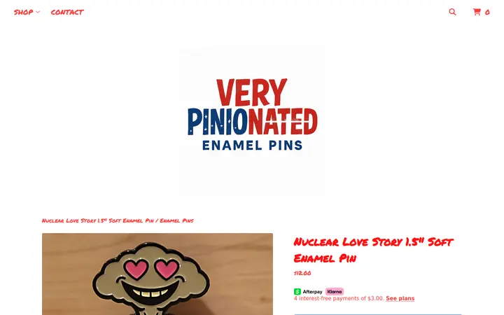 /product/nuclear-love-story-15-soft-enamel-pin — Very Pinionated