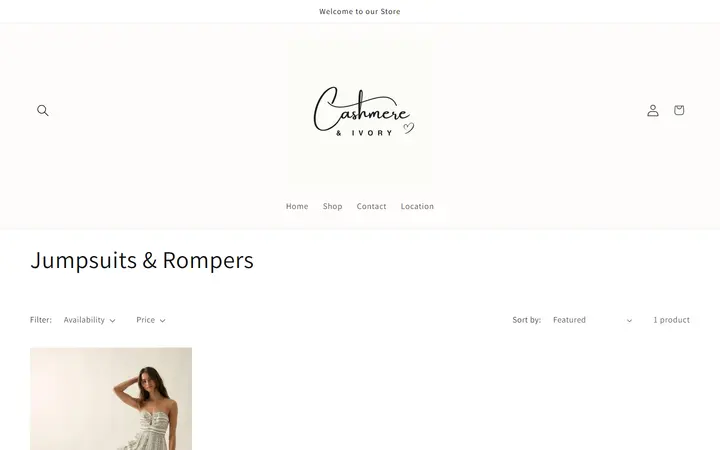 /collections/jumpsuits — Cashmere & Ivory Women's Boutique