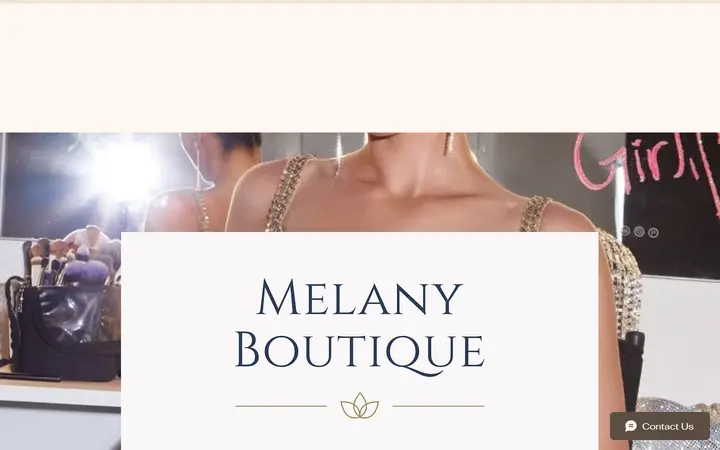 Website of MelanyBoutique