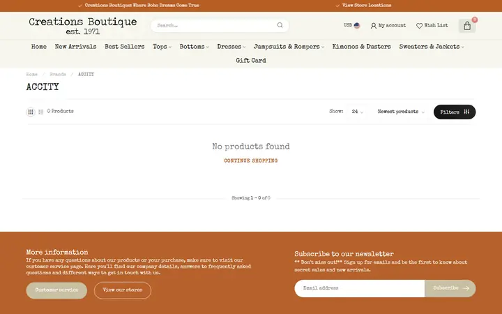 /brands/accity — CREATIONS BOUTIQUE