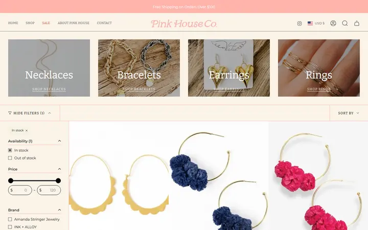 /collections/jewelry — Pink House Co.