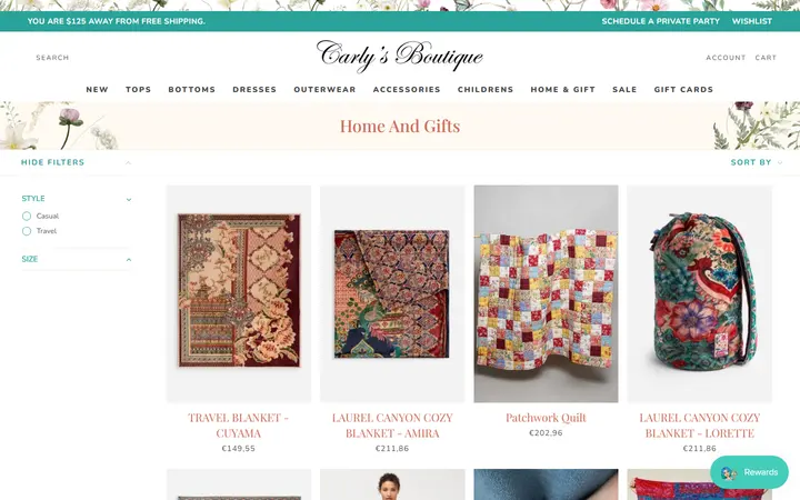 /collections/gifts — Carly's Boutique