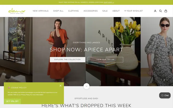 Website of Eleanor
