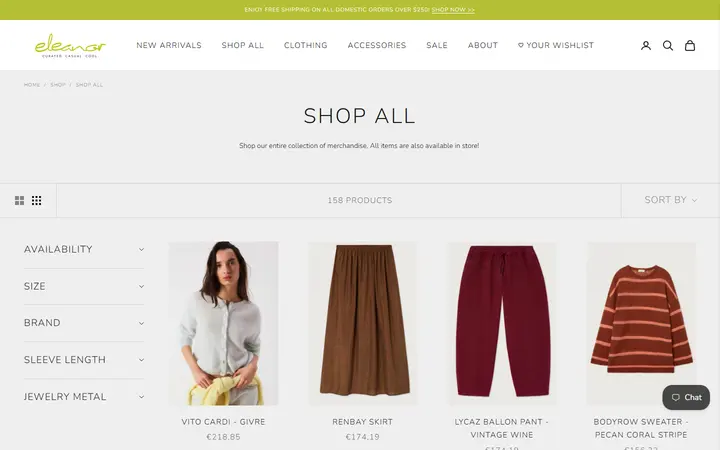 /collections/entire-site — Eleanor