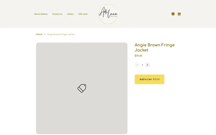 /product/angie-brown-fringe-jacket/6424 — Adiluna Boutique