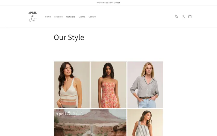 /pages/our-style — April & West Boutique