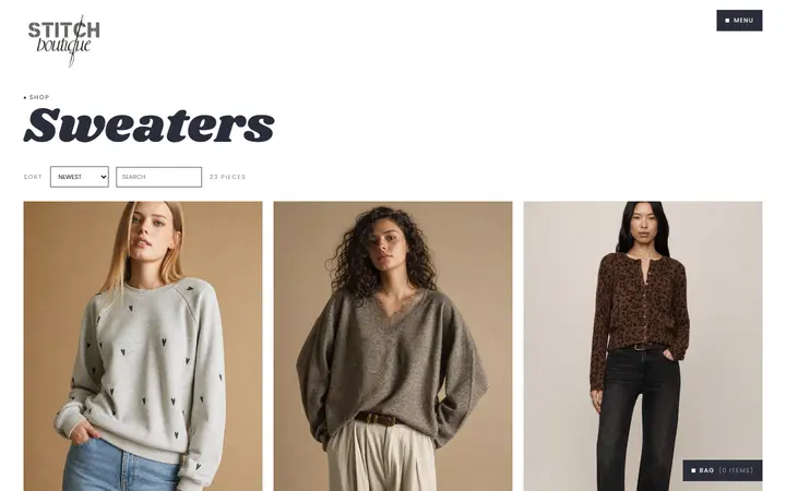 /collections/sweaters — Stitch Boutique of Denver