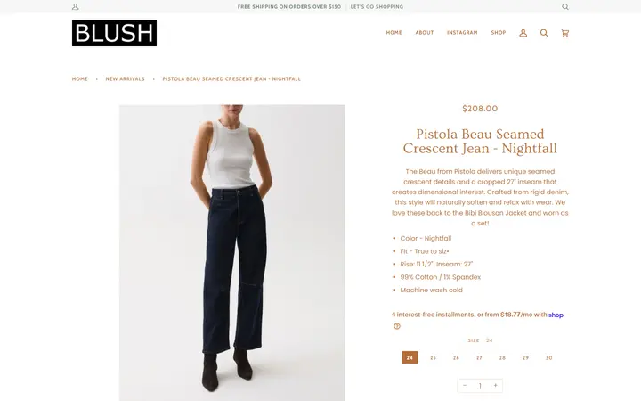 /collections/new-arrivals/products/pistola-beau-seamed-crescent-jean-nightfall — Blush