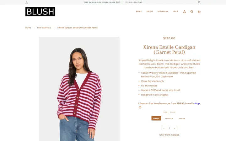 /collections/new-arrivals/products/xirena-estelle-cardigan-garnet-petal — Blush