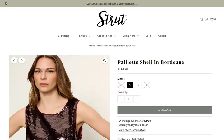 /collections/new-arrivals/products/paillette-shell-in-bordeaux — Strut Boutique