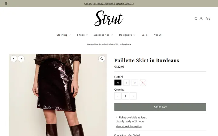 /collections/new-arrivals/products/paillette-skirt-in-bordeaux — Strut Boutique