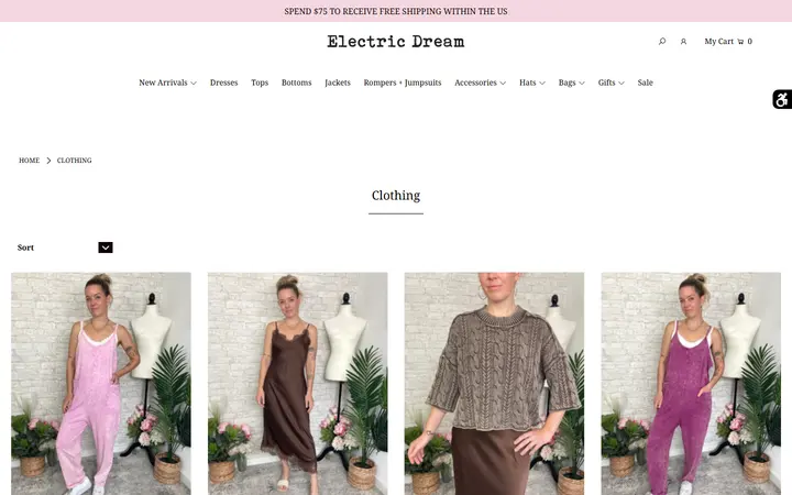 /collections/clothing — Electric Dream Boutique | Women's Clothing | Vintage | Gifts | Dresses | Accessories