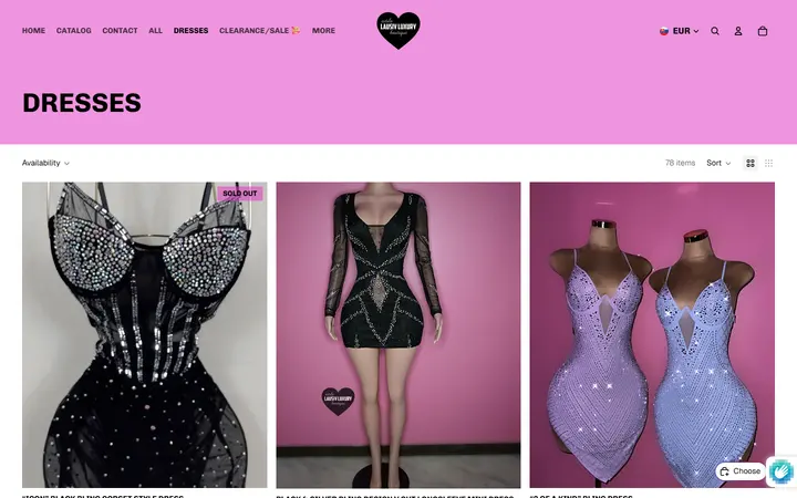 /collections/dresses — Estilo lausiv luxury boutique