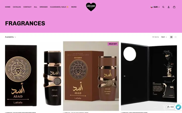 /collections/fragrances — Estilo lausiv luxury boutique