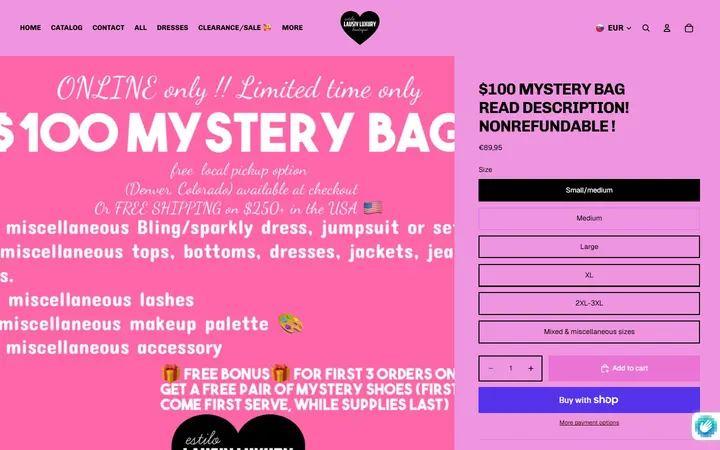 /products/100-mystery-bag — Estilo lausiv luxury boutique