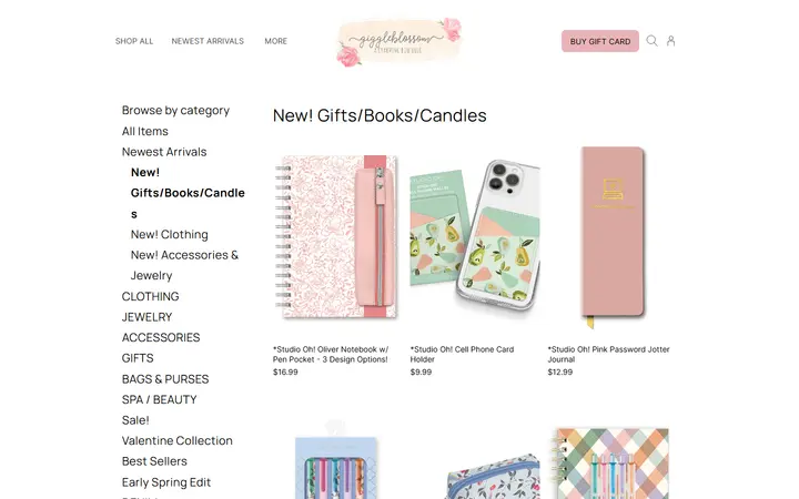/shop/new-giftsbookscandles/BDTIEFAAOTOFN6O5N2VEXKS6 — Giggleblossom Boutique