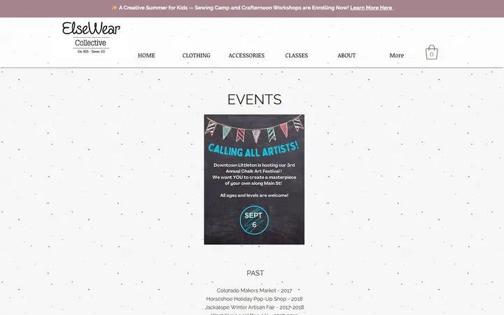 /events — ElseWear Collective