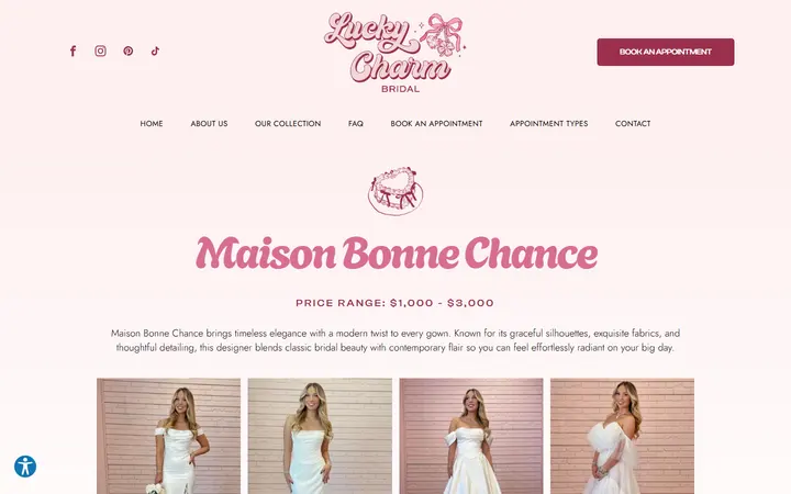 /maison-bonne-chance — Lucky Charm Bridal