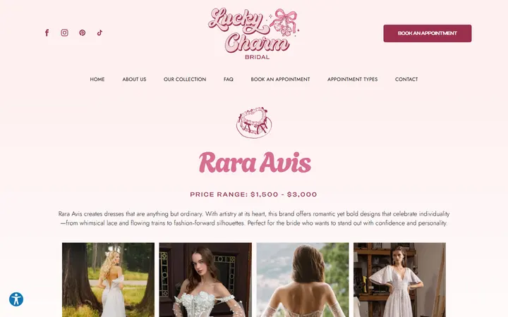/rara-avis — Lucky Charm Bridal