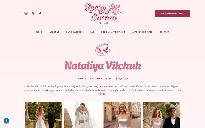 /Nataliya-Vilchuk — Lucky Charm Bridal