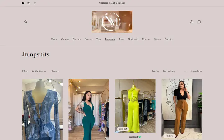 /collections/jumpsuits — NM Boutique