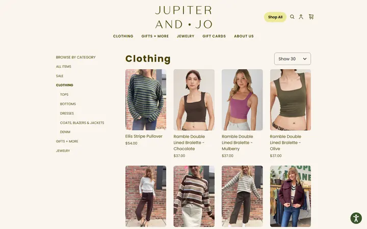 /shop/clothing/HDXOP4DGJAY2WUUBMH4I525J — Jupiter & Jo