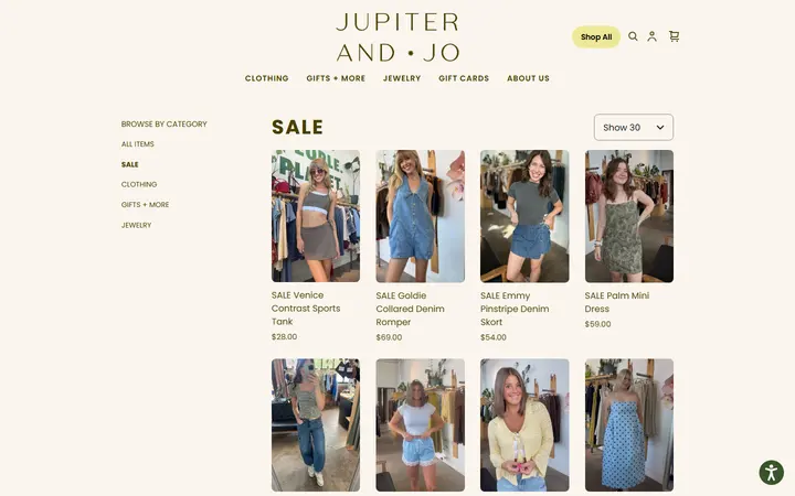 /shop/sale/6EXIBBYYS4L35CBGLVG42L6L — Jupiter & Jo