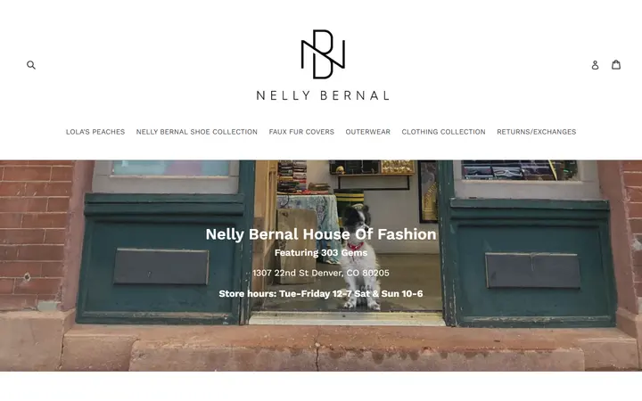 Website of Nelly Bernal