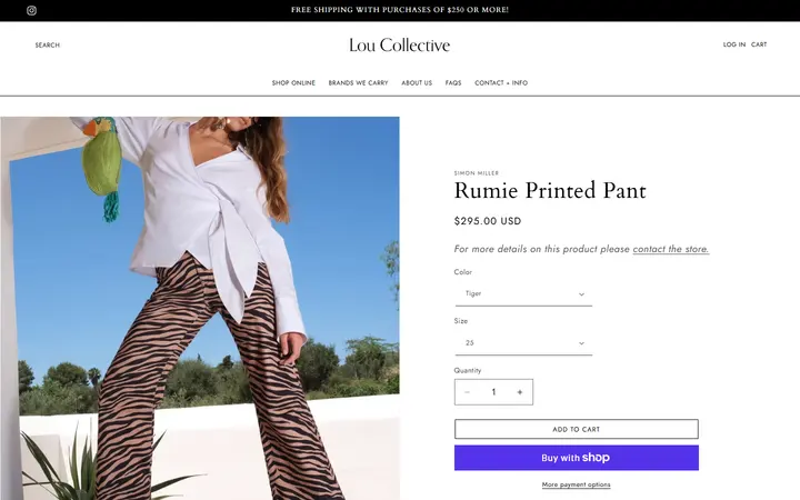 /products/rumie-printed-pant — Lou Collective